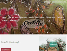 Tablet Screenshot of ocotillosouthwest.com